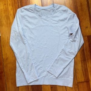 Light blue Lululemon long sleeve